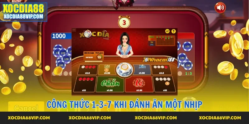 Chiến lược 1-3-7 phổ biến trong game