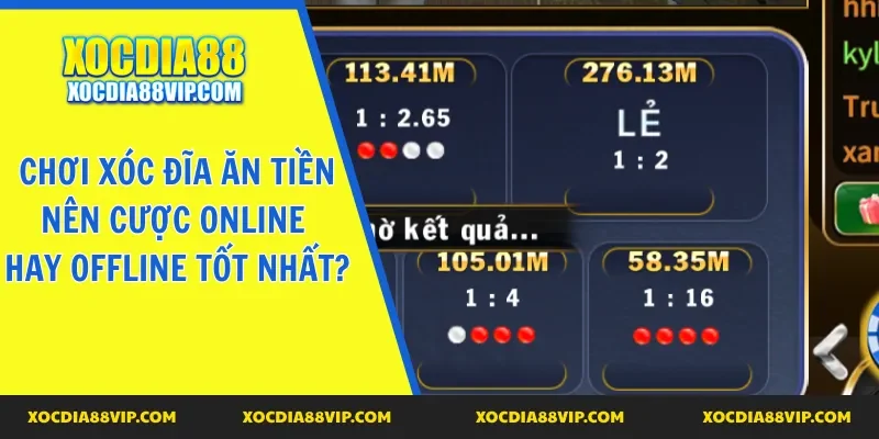 chơi xóc đĩa ăn tiền