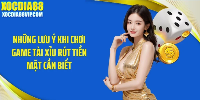 nhung luu y khi choi game tai xiu rut tien mat can biet Những lưu ý khi chơi game tài xỉu rút tiền mặt cần biết