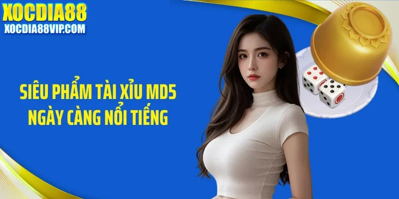 Siêu phẩm tài xỉu MD5 ngày càng nổi tiếng